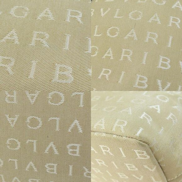 Bulgari Beige Canvas Handbag (Pre-Owned) - Picture 9 of 10